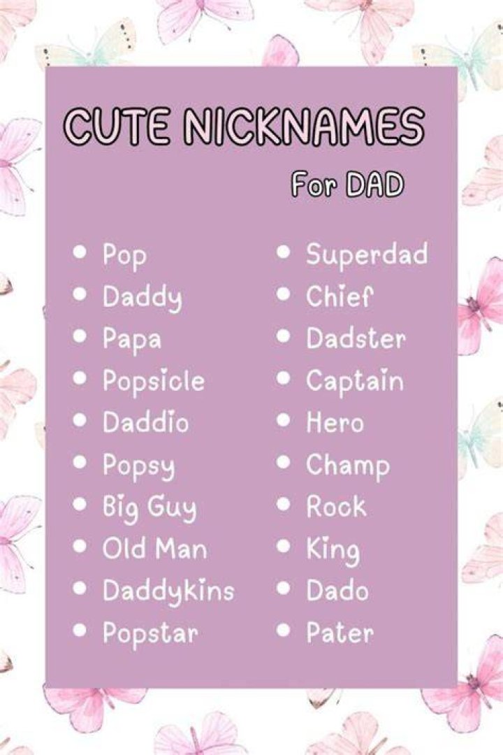 100+ Dad Names That Are Perfect for Your Old Man