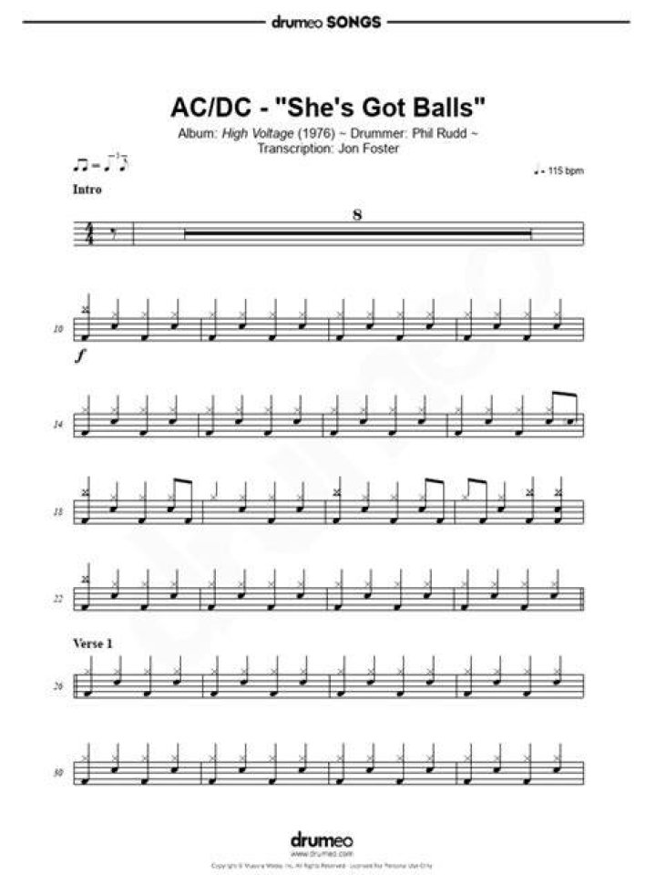 AC/DC’s
She’s Got Balls Lyrics