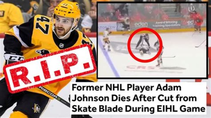 Adam Johnson dies aged 29: NHL player’s cause of death, wife, children, parents, funeral & burial