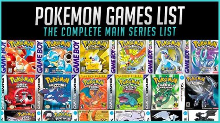 All ‘Pokémon’ games in order