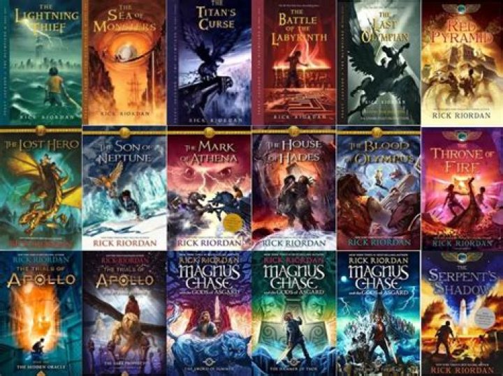 All Rick Riordan books in order
