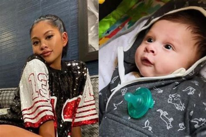 Ammika Harris’ Baby Boy, Aeko Is The Spitting Image Of His Father, Chris Brown – See The Latest Photo