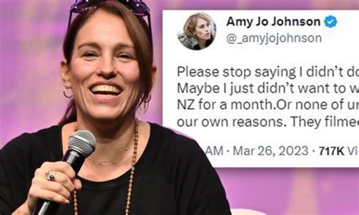 Amy Jo Johnson family, husband, children, parents, siblings