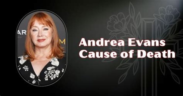 Andrea Evans cause of death: How did Andrea Evans die?