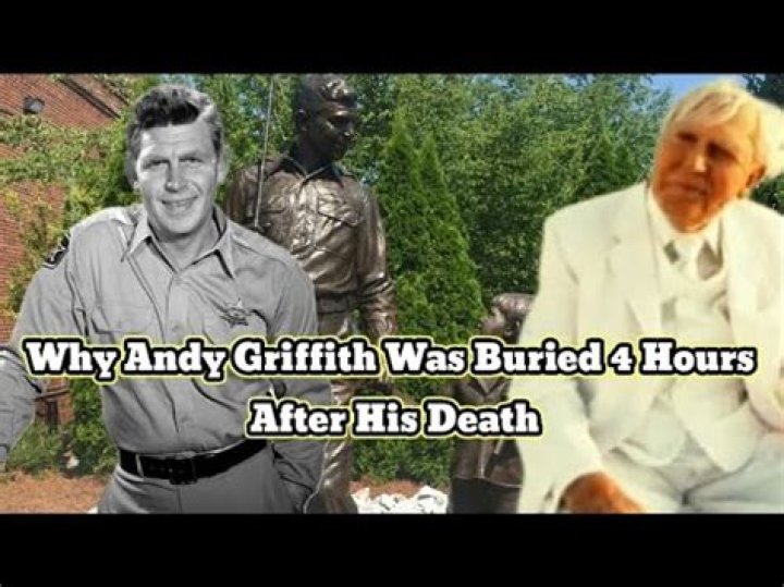 Andy Griffith cause of death: What did Andy Griffith die of? Where was Andy Griffith buried?
