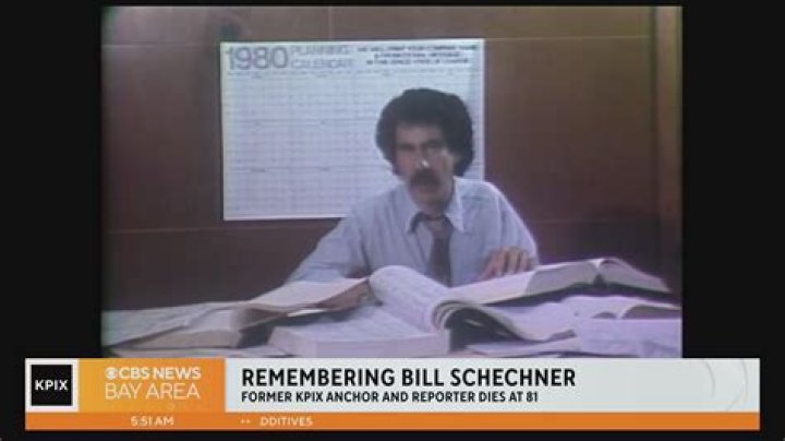 Bill Schechner Cause Of Death, Age, Wife, Children, Net- Worth,KPIX Reporter & Anchor