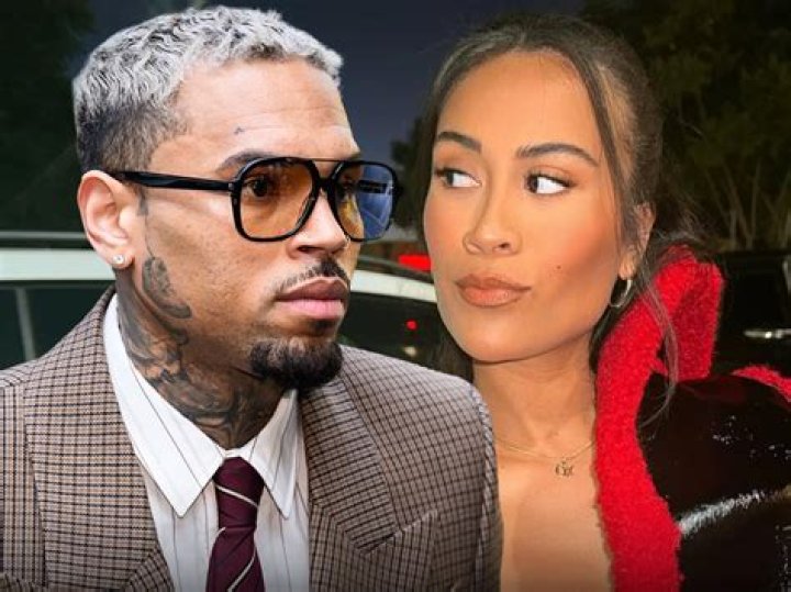 Chris Brown’s Baby Mama, Ammika Harris Looks Stunning In This Jaw-Dropping Black And Burgundy Outfit For A Night Out