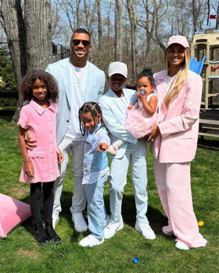 Ciara’s Hubby Russell Wilson Shares The Cutest Video Of The Kids Kissing Her Baby Bump!