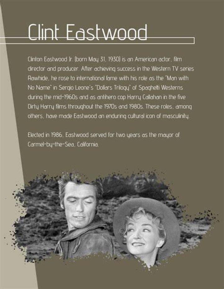 Clint Eastwood Biography, Age, Wife, Net Worth And Filmography.