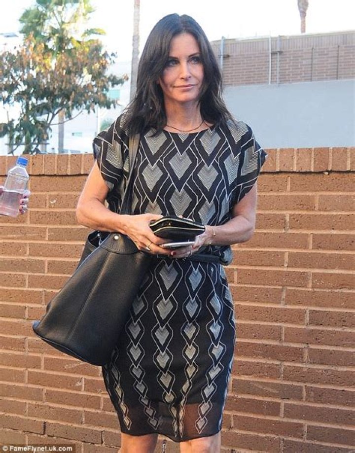 Courteney Cox Shows Off Flat Tummy and Toned Legs in "Photo Dump"