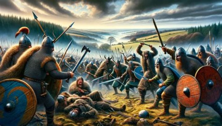 Did King Edmund fight the Vikings?