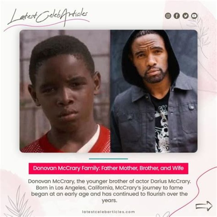 Donovan McCrary Net Worth, Income, Salary, Earnings, Biography