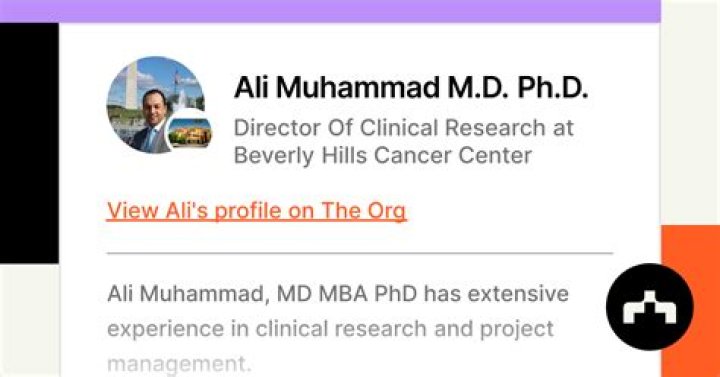 Dr. Ali Muhammad, MD – Beverly Hills, CA