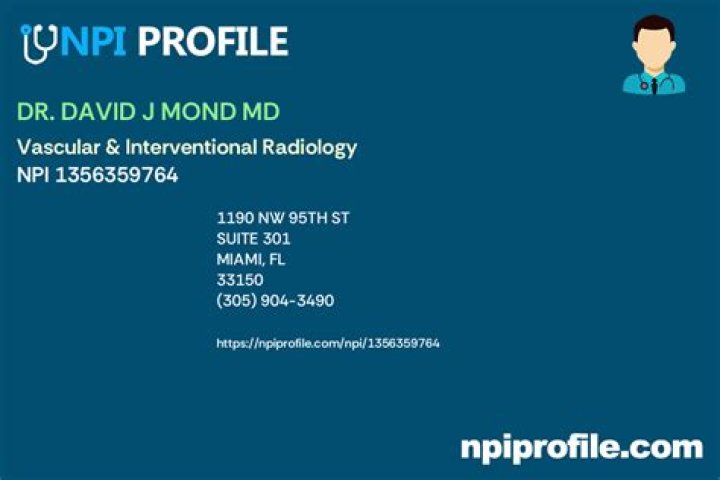 Dr. David Mond, MD – Miami, FL