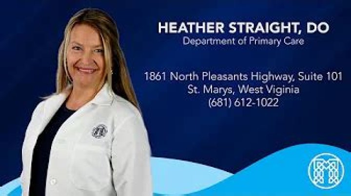 Dr. Heather Straight, DO – Saint Marys, WV