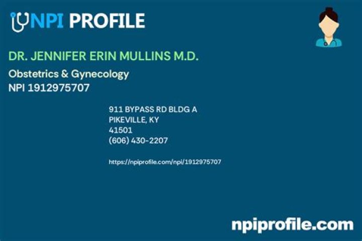 Dr. Jennifer Mullins, MD – Pikeville, KY