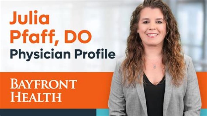 Dr. Julia Pfaff, DO – Saint Petersburg, FL