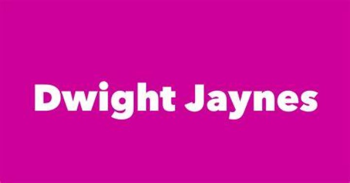 Dwight Jaynes Net Worth, Income, Salary, Earnings, Biography