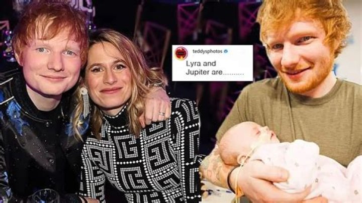 Ed Sheeran And His Wife Cherry Seaborn Named Daughter Jupiter