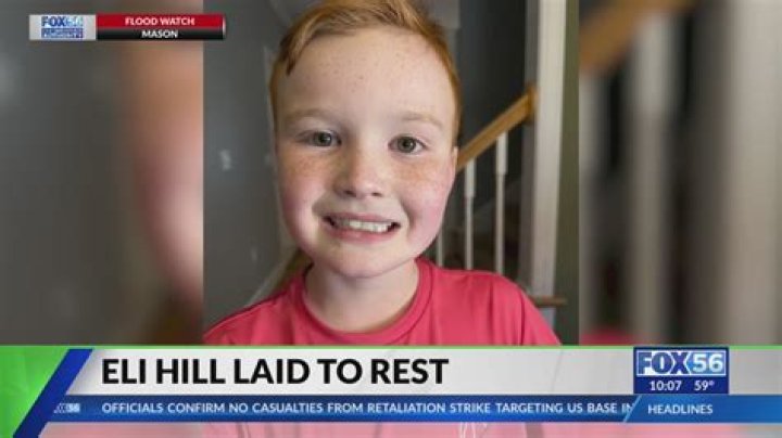 Eli Hill, of Corbin, Died in a Freak Basketball Accident At Home