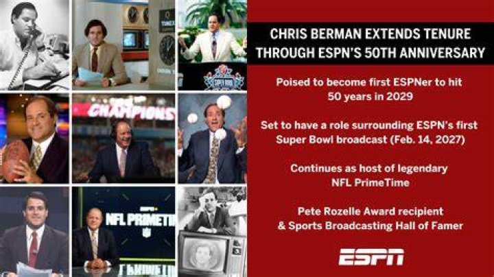 ESPN: Who Is Chris Berman New Wife? Everything On His Salary And More