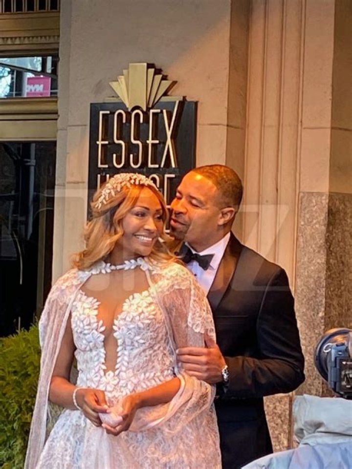 Eva Marcille Shares Juicy Photos With Mike Sterling From Cynthia Bailey’s Wedding – Haters Try To Body Shame Her
