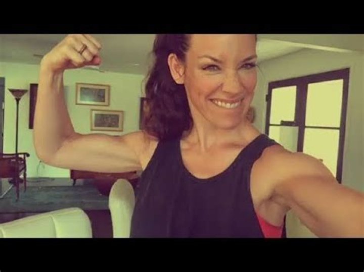 Evangeline Lilly in Workout Gear Shares "Wise Words"