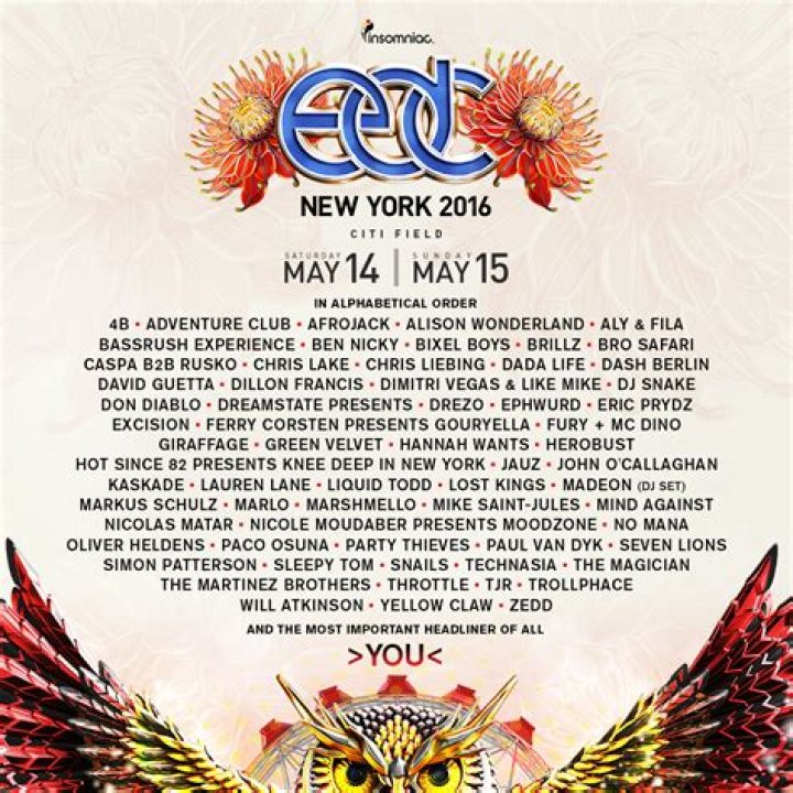 EXCLUSIVE: Insomniac Reveals Halfway To EDC 2016 Lineup