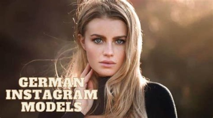 Famous German Instagram Stars