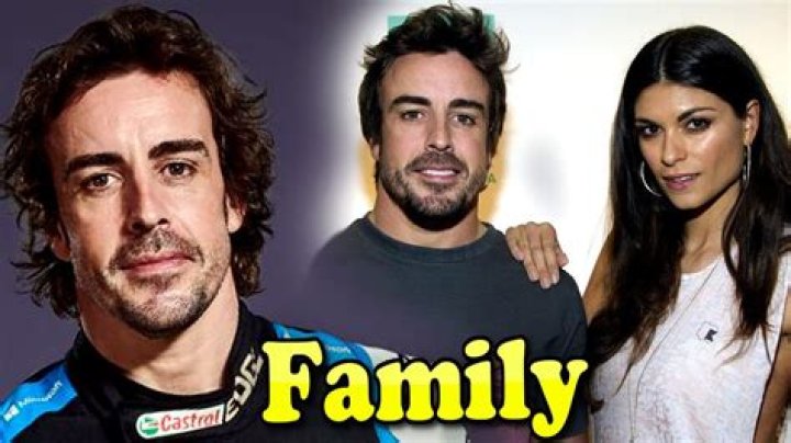 Fernando Alonso family, wife, children, parents, siblings