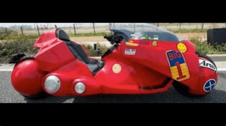 From Akira, the Kaneda motorcycle becomes real with this amazing replica