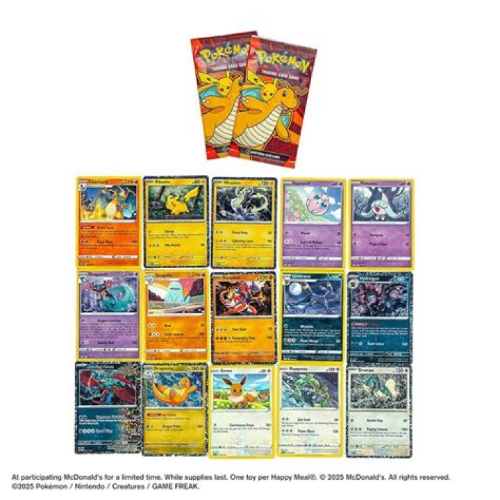 Full list of all McDonald’s Pokémon Cards and Card Values 2022