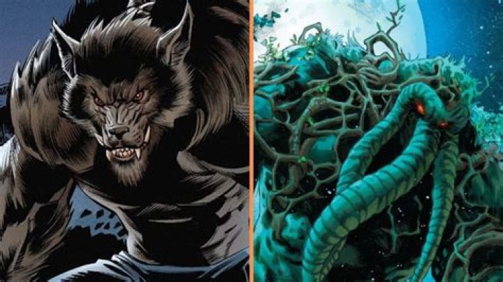 Get your first peek at MCU’s Werewolf by Night and Man-Thing in color thanks to new concept art