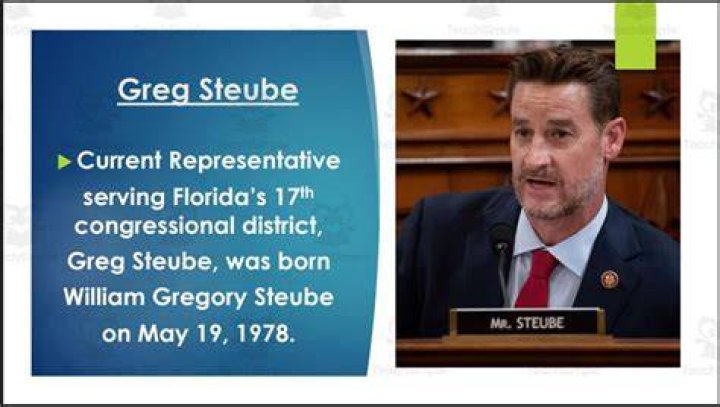 Greg Steube Biography, Age, Salary, Net worth, Family, Wife, Education, Political Career, Congress