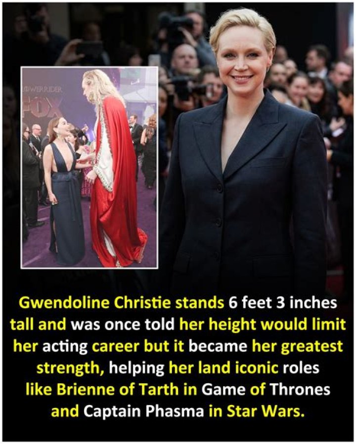 Gwendoline Christie height in inches