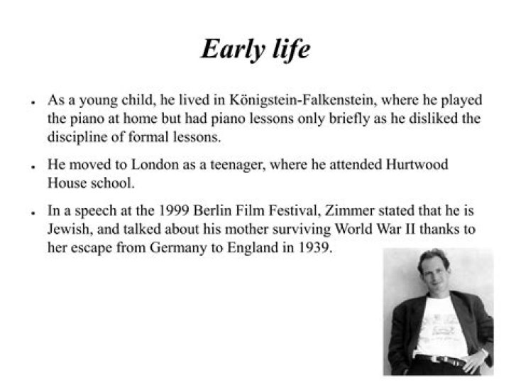 Hans Zimmer Biography - Facts, Childhood, Family Life & Achievements