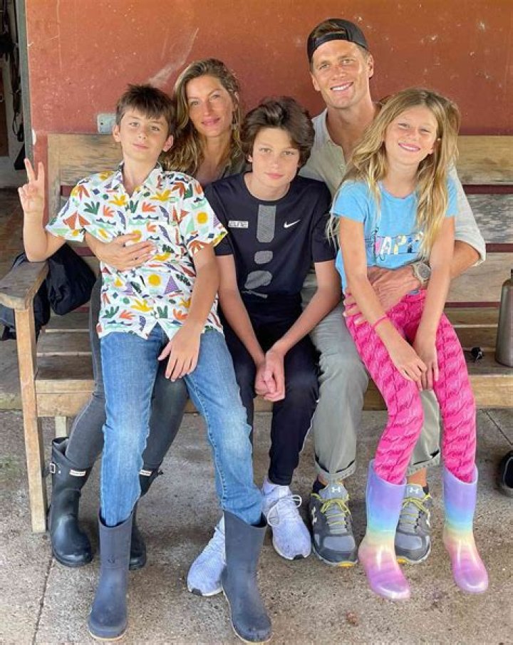Having Recently Split From Gisele Bündchen, Tom Brady Takes His Children To The Movies