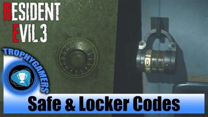 Here Are All Of Resident Evil 3 Remake’s Safe And Locker Codes