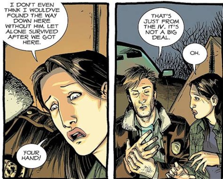 How does Rick lose his hand in ‘The Walking Dead’ comic?