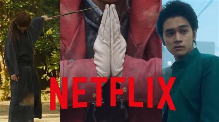How many live-action anime adaptations are on Netflix?                  
