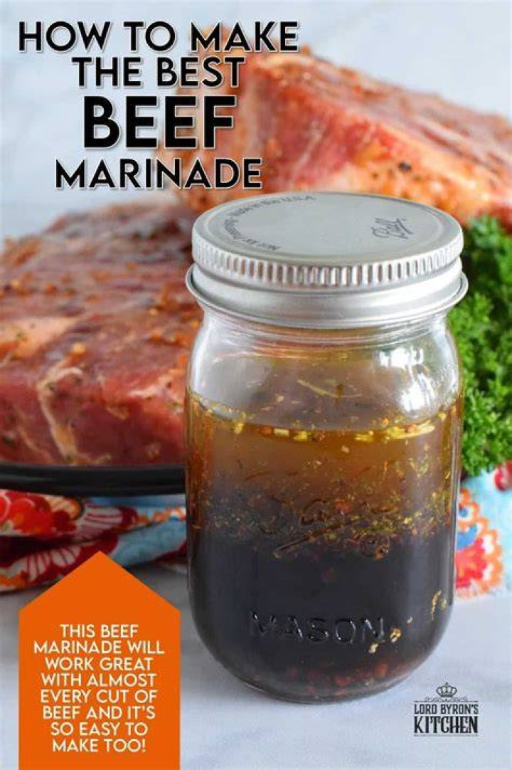 How to preserve homemade marinade