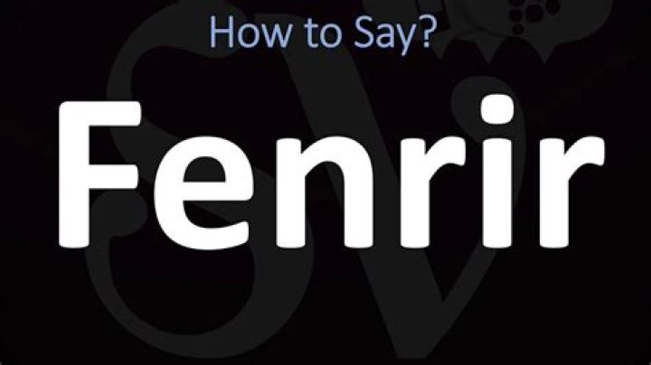 How to pronounce fenrir