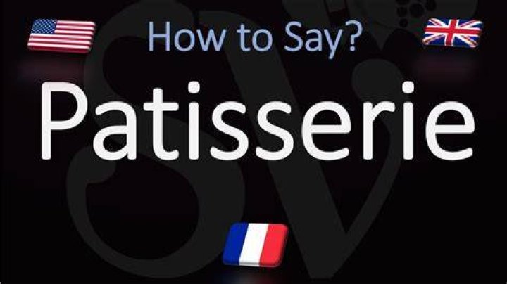 How to pronounce patisserie