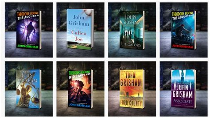 How to read all John Grisham books in order