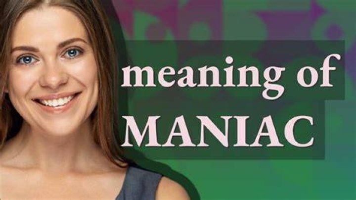 How to spell maniac