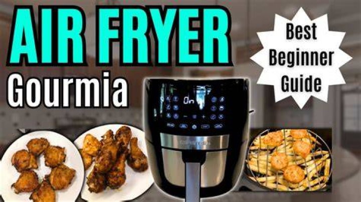 How to use gourmia air fryer
