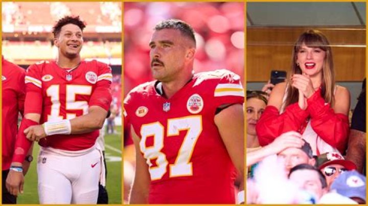 ‘I knew I had to get the ball to Travis’: Kansas City Chiefs quarterback Patrick Mahomes was the perfect wingman in helping Travis Kelce impress Taylor Swift