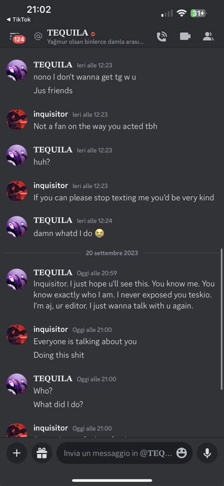 Inquisitor Ghost Petition: Instagram And Grooming Allegations