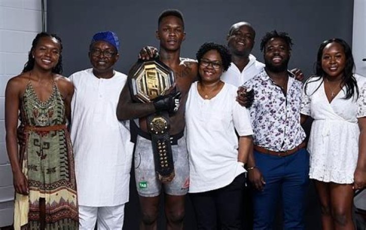 Israel Adesanya family, wife, children, parents, siblings