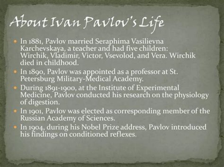 Ivan Pavlov Biography - Childhood, Life Achievements & Timeline